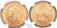 USA 10 Dollars 1894 10 Dollars 1894 MS63 2,095.73 US$  +  34.93 US$ shipping