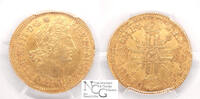 France Louis d'or 1701 M 1701 Louis d'or 1701 M MS63 4,540.74 US$  +  34.93 US$ shipping