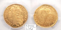 France Louis d'or 1753 A 1753 Louis d'or 1753 A MS63 6,054.32 US$  +  34.93 US$ shipping