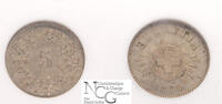 Suisse 5 Cents 1850 AB 5 Cents 1850 AB 1850 MS62