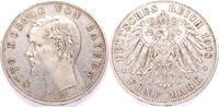 Allemagne 5 1908 5 Mark König Otto von Bayern 1908 D TB 64.04 US$  +  34.93 US$ shipping