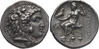 Macedon tetradrachm 336-323 BC. Alexander III 'the Great' ss+