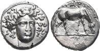 Thessaly Drachma 400-350 BC. Larissa Extremely Fine