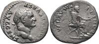Rome Denarius Vespasian (69-79). AR Denarius. Rome, AD 76. -
