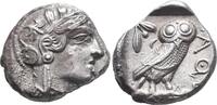 Athene Tetradrachm 454-404 BC Attica Good Very Fine