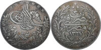 Egypt (Ottoman Empire) 20 Qirsh AH-1327 YR-6H Mehmed V.  75.68 US$  +  232.86 US$ shipping