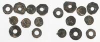 Demak Sultatante, Palembang Sultan Mahmud Lot of 7 Tin Pitis, (16-18th c... 45.41 US$  +  232.86 US$ shipping