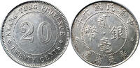 China Republic, Kwangtung - 20 Cents year 10 (1921). vz+ 23.29 US$  +  232.86 US$ shipping