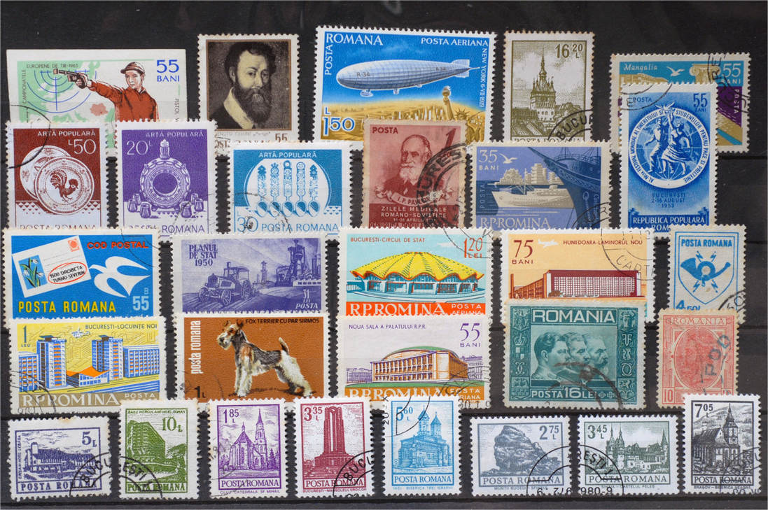 Romania lot stamps (ST237)