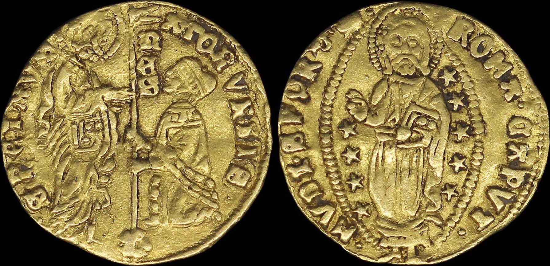 Italy 1350-1439AD Italian States/ Papal States (Roma) gold ducat ...