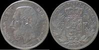 Belgium 5 frank Belgium Leopold II 5 frank 1867 point. -