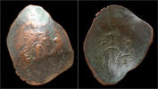 Byzantium trachy Byzantium Latin rulers of Constantinople bronze trachy -