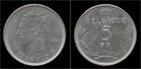 Belgium 5 frank Belgium Leopold III 5 frank 1936 FR- pos B -