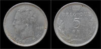 Belgium 5 frank Belgium Leopold III 5 frank 1936 FR- pos A -