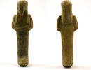 Egypt shabti Egypt Late Period to Ptolemaic Period faience shabti of Pa-en-chered-en-Iset -