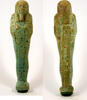 Egypt ushabti Egypt Late Period 27th-30th Dynasty faience ushabti of Kesjmerennebes -