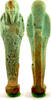 Egypt shabti Egypt Late Period/Ptolemaic Period green faience shabti of Hor-Khonsu -