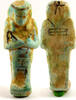Egypt shabti Egypt Third Intermediate Period 21st dynasty faience ushabti of Nesi-Khonsu -