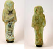Egypt shabti Egypt TIP 21/22th Dynasty blue faience shabti of Nes(y)-Khonsu -