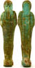Egypt ushabti Egypt Late Period 26th-30th Dynasty blue glazed shabti for Pasinebu -