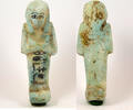 ca 1085-713BC Egypt TIP 21/22th Dynasty blue faience shabti of Nes(y)-Khonsu EF