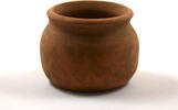 Roman Roman brown-red pottery (clay) cosmetica jug -