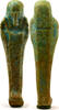 Egypt shabti Egypt Late period green-blue faience ushabti of Hor-Ankh -
