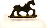Syria of Jordan A decorated bronze figure of a horse- Ex-Bonhams auctions. -