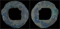China goose-eyed coin China Eastern Han dynasty usurper Dong Zuo goose-eyed coin -