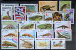 Reptiles Reptiles- lot stamps (ST283)