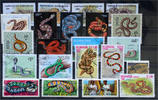 Reptiles Reptiles- lot stamps (ST285)