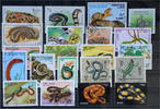 Reptiles Reptiles- lot stamps (ST286)