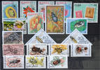 Insects Insects- lot stamps (ST288)