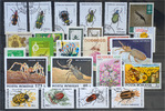 Insects Insects- lot stamps (ST289)