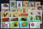 Insects Insects- lot stamps (ST291)