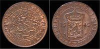 Netherlands Indies 1/2 cent Netherlands Indies 1/2 cent 1945- UNC -