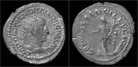 Roman antoninianus Trajan Decius AR antoninianus Genius standing left