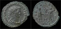 Roman antoninianus Numerian billon antoninianus emperor standing right