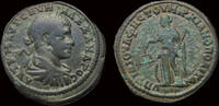 Moesia Inferior AE26 Moesia Inferior Marcianopolis Severus Alexander AE26 Nemesis-Aequitas standing -