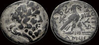 Phrygia AE21 Phrygia Amorion AE21 eagle seated on thunderbolt -