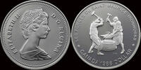 1 dollar 1988 Canada Canada 1 dollar 1988- 250th anniversary of Saint-Maurice ironworks proof in capsule
