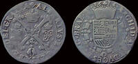 Southern Netherlands 1/4 patagon Southern Netherlands Brabant Albrecht & Isabella 1/4 patagon 1616 -