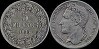 Belgium 5 frank Belgium Leopold I 5 frank 1833-pos A -