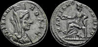 Moesia Inferior AE17,5 Moesia Inferior Marcianopolis Imperial times AE 17,5 Cybele seated left -