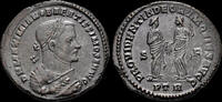 Roman follis Maximianus, as Senior Augustus,First reign AE follis Abdication Issue -