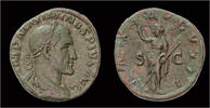 Roman sestertius Maximinus I AE sestertius Pax standing left -