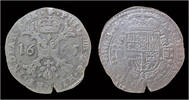 Southern Netherlands patagon Southern Netherlands Brabant Philips IV patagon 1665 -