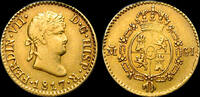 Spain 1/2 escudo Spain Ferdinand VII 1/2 escudo 1817 Madrid mint -