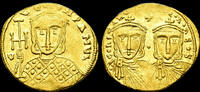 Byzantine Solidus Constantine V Copronymus with Leo IV AV solidus -