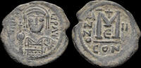 Byzantine follis Maurice Tiberius follis Large M -